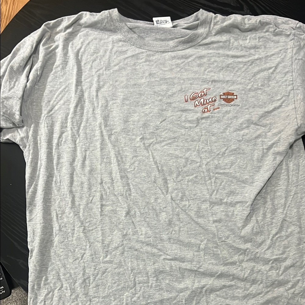 Harley-Davidson Gray Short Sleeve Tee